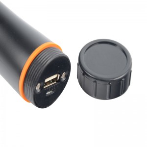 Scáth fearthainne lasmuigh fionnuar le USB Electric Umbrella