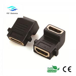 HDMI baineann le HDMI baineann adapter cineál cineál dronuilleach Cód: FEF-H-007