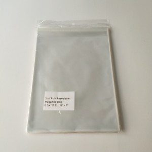 Mála Irisleabhar Crystal Clear 2mil In-inoibritheach