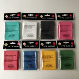 Deic Cárta Beag Seapánach Cárta Deic Garda Cárta Matt Cearrbhachais muinchille 62X89mm