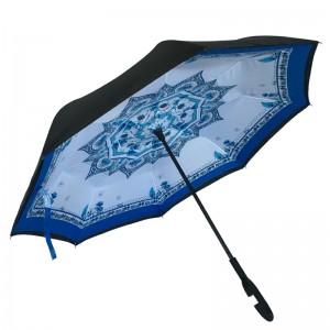 2019 Bronntanais mhargaíochta Auto manul close druileáil saincheaptha priontáil báisteach speisialta droim ar ais scáth scáthdhíonach