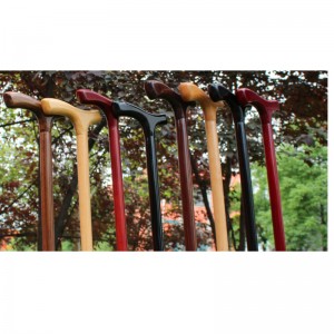 Is féidir le bronntanas adhmaid lámhdhéanta siúl bata do dhaoine níos sine