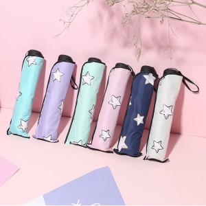 Bronntanas ráta BP bronntanais cuideachta atá ag athrú datha 3 scáth báistí huaire