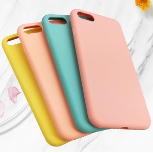Cás Fón leachtacha Silicone le haghaidh iphone X, XR, MAX