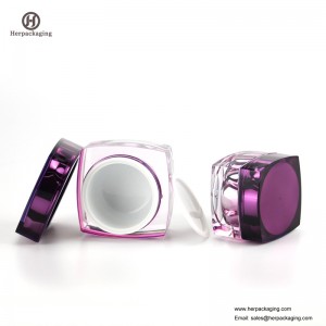 HXL215 Bhabhta Cosmaideacha Folamh Babhta Coimeádán Balla Dúbailte Skincare Jar