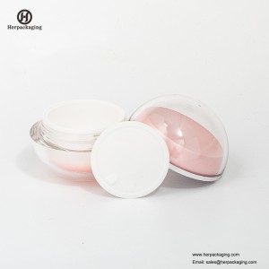 HXL216 Babhta Cosúil Cosmaideacha Jar Gabhdán Wall Double Skincare Jar