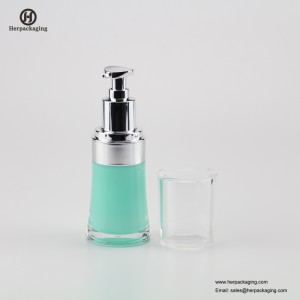 HXL317 Folamh uachtar aeir aicrileach agus coimeádán pacáistithe cúram craicinn pacáistithe cosmaidí