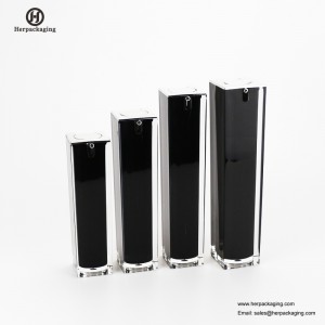 HXL414 Uachtar Aicrileach a fholmhú agus coimeádán pacáistithe cúram craicinn pacáistithe Lotion Buidéal