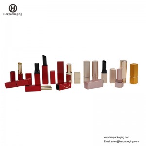 HCL412 Cás Lipstick Folamh Coimeádáin Lipstick Pacáil makeup feadán Lipstick le clúdach cliste maighnéadach cliste Sealbhóir Lipstick
