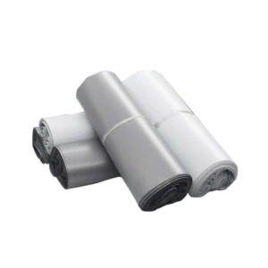 mála páipéir postála clúdach postála plaisteach in-bhithmhillte in-bhithmhillte