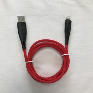 Muirearú Gearrtha go Fast Babhta Tithíochta Alúmanam Flex lúbthachta Cábla sonraí saor in aisce Tangle le haghaidh micrea USB, Cineál C, muirear tintreach iPhone agus sioncron