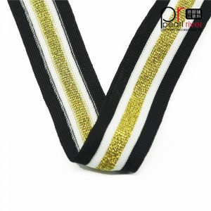 téip dubh / buí / bán le téip ardcháilíochta ó shreang óir