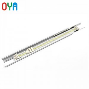 Córas Soilsiú Líneach 40W faoi stiúir Dali Dimmable 1200mm le 7 iarnród rian sreinge