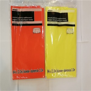54x108 PVC Páirtí Indiúscartha Scaraoid Dath Soladach Cearnóg Dath Soladach agus cruth cruinn Maisiú Maisiú Baile
