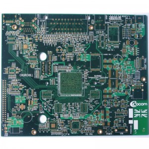 príomhbhord ríomhaire faoi stiúir bord soilsithe