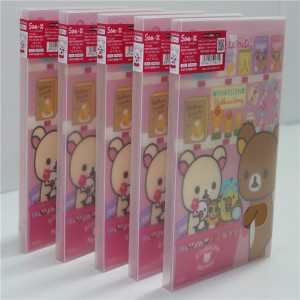 Dearadh saincheaptha albam grianghraf priontála plaisteach PP