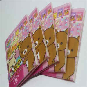 Dearadh saincheaptha albam grianghraf priontála plaisteach PP