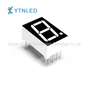 Taispeántas LED LED 0.56 orlach dearg dearg, feadán digiteach