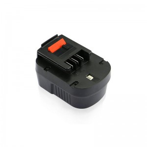 Cadhnraí Athsholáthair Uath-Uathoibríoch 12-3000mAh Ni-Mh do Black \u0026 Decker A1712, A12