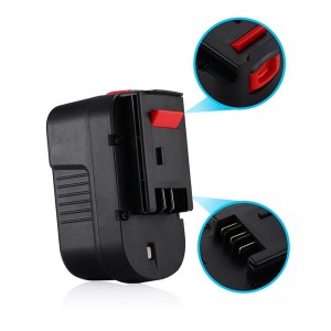 Ni-Mh 14.4V 3000mAh Athsholáthar Ceallraí do Black \u0026 Decker A1714, A14