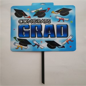 Priontáil Saincheaptha Clós Saoire Clóbhuailte Bileog Úsáid Lasmuigh