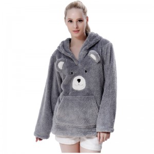 Mná Snuggle Fleece Grey Glas Sweatshry Hoodiery Hoodat Sweatshirt