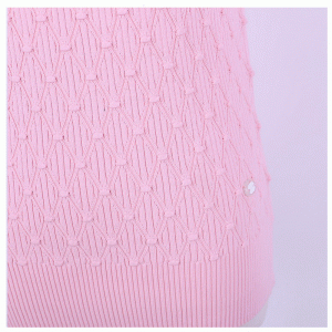 2018 Greillí Diamaint Gearr-Mhuinéad Samhraidh Cniotáilte Geansaí Siúcra Mná