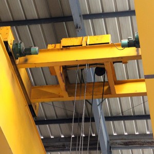 Crane Oscailte Girder Dúbailte le Tralaí Ardaitheora