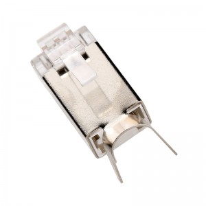 RJ45 Nascóirí CAT7 Crimp Ethernet Nascóirí STP Modúlach