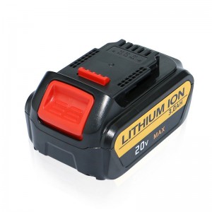 Uirlis 20V 3000mAh Li-ian 20V Cadhnraí Athsholáthair do Dewalt DCB182, DCB184, DCB200, DCB201