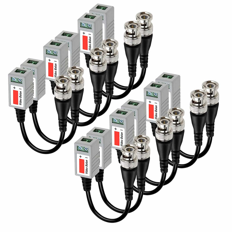 Cábla Mini CCTV BNC Video Balun Transceiver Cábla