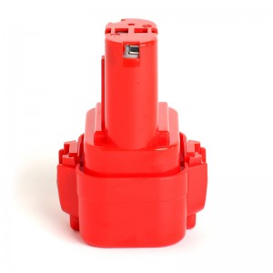 9102, 193977-7, 192595-8 9.6V 2000mAh Pacáiste Ceallraí Ni-Mh do Uirlis Cumhachta Makita