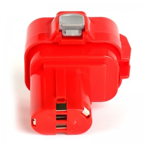 9102, 193977-7, 192595-8 9.6V 2000mAh Pacáiste Ceallraí Ni-Mh do Uirlis Cumhachta Makita