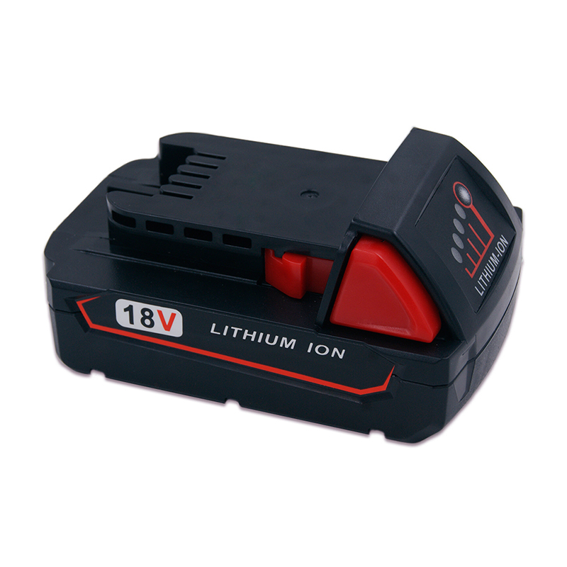 Pacáistí Ceallraí Athsholáthair Athsholáthair Li-ian 18V 1500mAh do Milwaukee 48-11-1840 M18