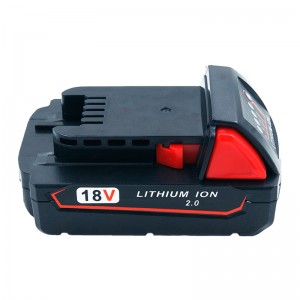 Litiam Lit 18V 2000mAh Uirlis Cumhachta Cealla Athsholáthair do Milwaukee 48-11-1840 M18