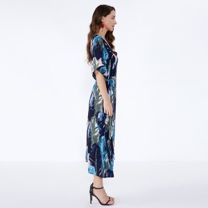 Mná na hAfraice Dearadh Galánta Lady Faisean Gúnaí Corr gúna Chiffon Samhraidh JSDJ2558