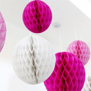 Seiteanna Maisiú Páirtí Lena n-áirítear Pom Flower bhabhta Colorful Fan Páipéar Fíocháin Snoite le haghaidh Breithlá