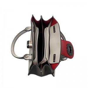 Málaí galánta Bean Satchel uiscedhíonach pu mála láimhe uathúil