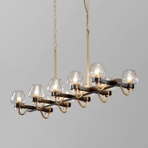 Boutique Gloine Seomra Iarann ​​Gloine Óstán Bialann Chandelierkm2147