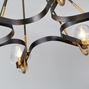 Bialann Gloine Boutique Simplí Seomra maireachtála Bialann Óstán Chandelier Km2146