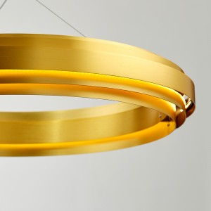 Dearadh Ciorclán Íosta Nua-Aimseartha Nordach Óstán Baile faoi stiúir Chandelier Km2141