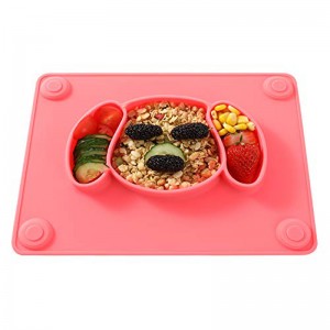 Pláta Bia Silicone do mhata silicone pláta leanbh Silicone