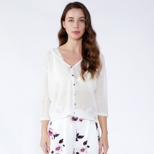 Mná Bán na Cóiré Bán Cóir Leapa Socraigh Mná Éadaí Fada muinchille Blúsanna