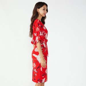 Pátrúin is Déanaí na mBan Saincheapadh Gúna Cniotála Samhraidh do Mhná Amháin Píosa