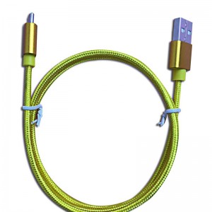 Dath níolón íon priaded cábla sonraí Cineál-C