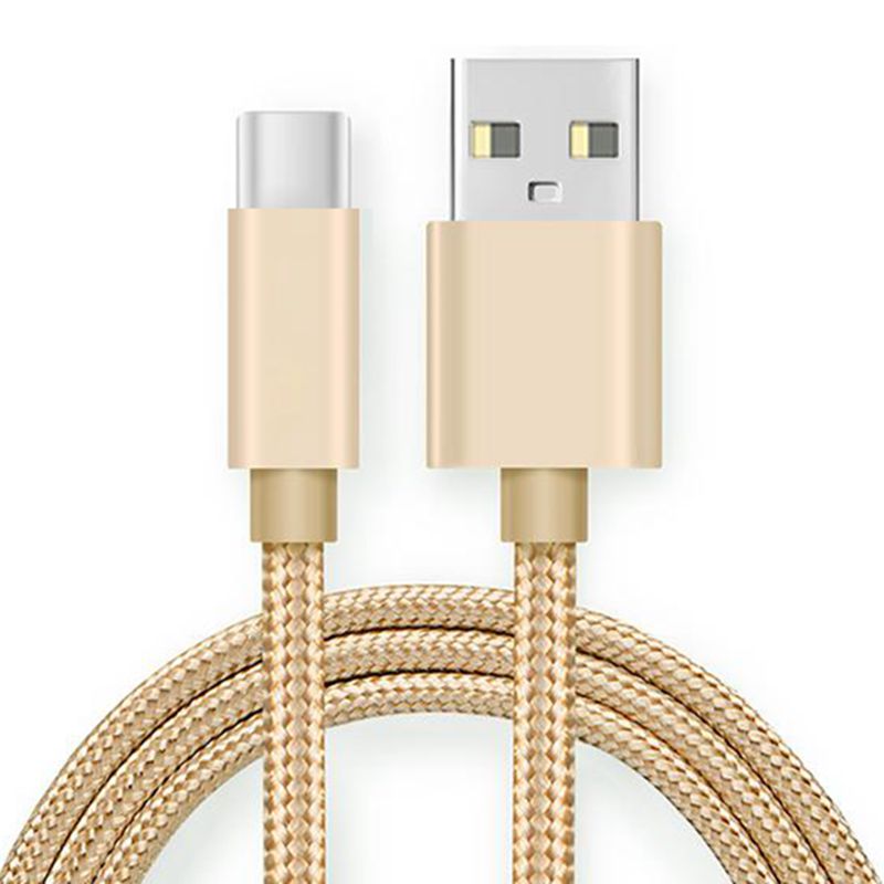 Cineál-C go cábla USB níolón briaded