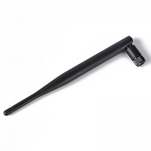 5dBi 2.4GHz Antenna wifi gan sreang le cónascaire RP-SMA
