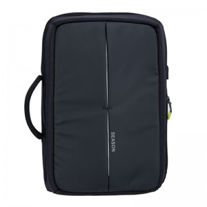 18SA-7126M déan teagmháil linn le haghaidh cúpóin saor in aisce faisean cruth cearnach lightweight briefcase ilfheidhmeach usb backpack ríomhaire glúine