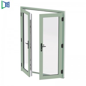 Fuinneog Dhúbailte Alúmanaim Choimeádaí Cothrománach Gloiniú Dúbailte le Cumhdach Púdair le haghaidh athdháileachta nó tráchtála