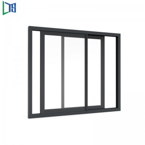 Doirse Alúmanam Gloinithe Dúbailte Agus Windows Cloí le Caighdeáin / Gloine Sleamhnáin Gloine na hAstráile \u0026 na Nua-Shéalainne